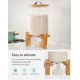 thumbnail image 3 of Dispensador de arroz HBlife de vidrio de 8 litros con soporte de madera y taza medidora, 3 of 8