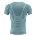 thumbnail image 4 of Men's Quick Dry Running T-Shirt Summer Casual Short Sleeve Crewneck Tops Athletic Stretch Workout Tee Shirts, 4 of 4
