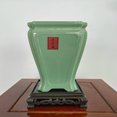 thumbnail image 3 of Beautiful and Elegant Oriental Chinese Style Resin Flower Pot with Exquisite Imitation Ceramic Design and Functional Breathable Drainage System - Ideal for Home Decor and as a Thoughtful, 3 of 7