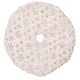 thumbnail image 3 of Faldas para árbol de Navidad de 38 cm, minialfombra de felpa con forma de estrella y copo de nieve, alfombra suave para decoración de árbol de Navidad, suministros para fiestas de Año Nuevo y hogar, 3 of 5