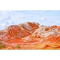 thumbnail image 2 of Friel, Bernard 24x17 Gold Ornate Wood Framed with Double Matting Museum Art Print Titled - USA-Arizona-Vermilion Cliffs National Monument White Pocket, 2 of 4