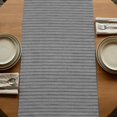 thumbnail image 5 of Grey Abstract Art Table Runner, Contemporary Luxury Washable Cotton Linen Table Runners 108 Inches Long, Dresser Scarf Runner for Dining/Living Room/Kitchen/Square Tables 13''x108'', 5 of 9