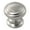 Stainless Steel, variant on Hickory Hardware Zephyr Collection Knob, 1-1/4" Dia. - Stainless Steel