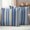 RoyalBlue, variant on Blue Striped Outdoor Waterproof Pillow Covers, Farmhouse Modern Stripes Decorative Square Throw Pillowcase Sofa Cushion Sham for Patio/Couch/Chair, 26"x26" 2 Pack