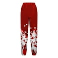 thumbnail image 4 of WXLWZYWL Womens Halloween Sweatpants Graphic Print Pants Drawstring Waist Joggers Casual Lounge Pants Athletic Workout Pants, 4 of 5
