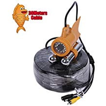 Underwater Viewing System Vanxse® Underwater Fish Camera Sony CCD 800TVL 24Pcs White LED 100 Degree view Fish Finder video Camera (30Me ()