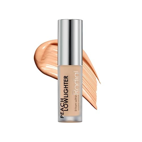 Rodial Peach Lowlighter 0.05 fl oz, Travel Size Liquid Colour Concealer, Face Concealer, Non-Shimmer Finish, Warming Complexion-Enhancer, Hydrating F