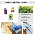 thumbnail image 5 of ZHONGYUTONG 3 Pieces Funny Kitchen Wall Art Picture Frame Whimsical Pickle Canvas Prints Food Posters Humorous Vegetable Fruit Painting Dining Room Decor (16.00" x 24.00" x 3PCS), 5 of 5