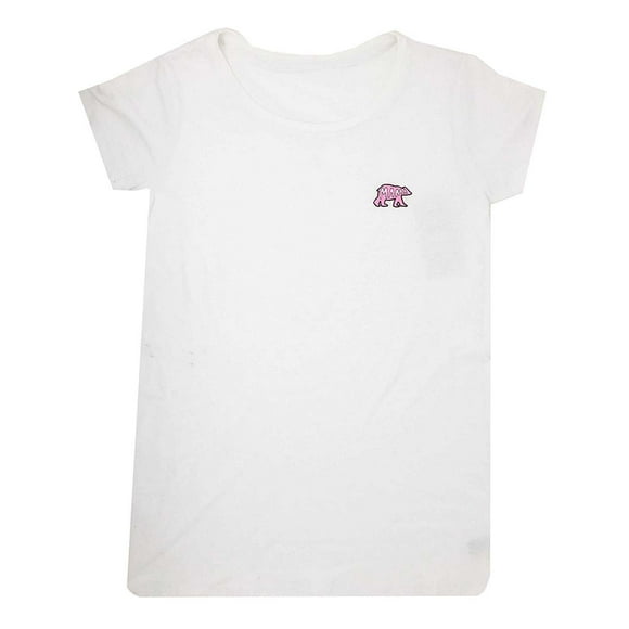 Celebrate Shop Women’s Pink Mama Bear T-Shirt Tops, White, Large