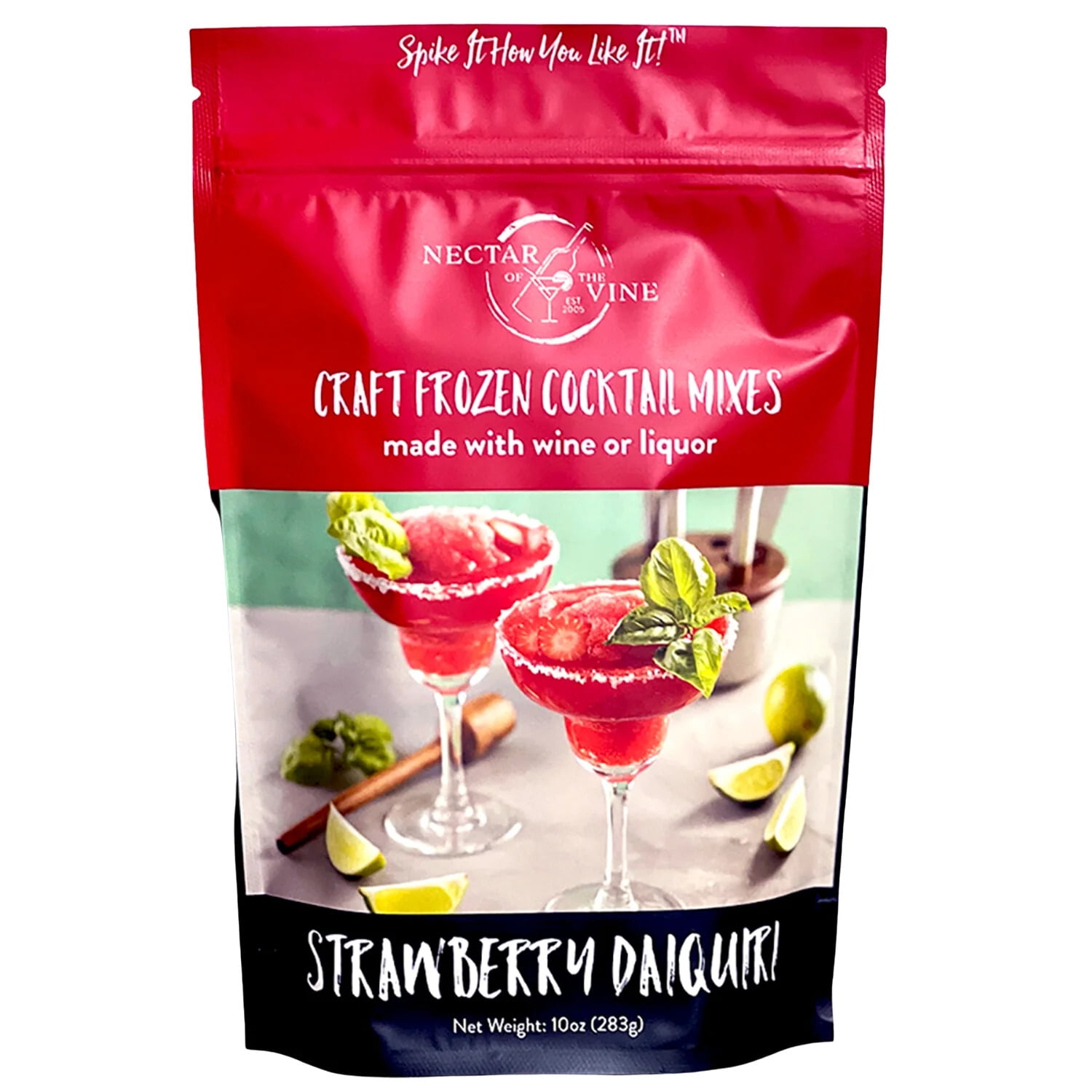 Strawberry Daiquiri Wine Slushy Craft Frozen Cocktail Mix 10oz