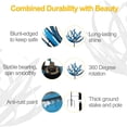 thumbnail image 4 of 2 Pcs Stainless Steel Side Splash Guard for Sink Wall Mount Guard with Screws Commercial Restaurant Hand Sink and Compartment, 4 of 5