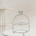 thumbnail image 1 of Soporte para tartas, soporte para magdalenas, bandeja para servir fiestas, soporte para servir sencillo, mesa de postres para decoración de fiestas y doble nivel, 1 of 8