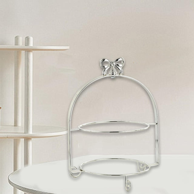 Soporte para tartas, soporte para magdalenas, bandeja para servir fiestas, soporte para servir sencillo, mesa de postres para decoración de fiestas y doble nivel