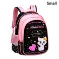 thumbnail image 1 of 3Pcs/Set Girl School Bags Kids Cat Printing Orthopedic Primary School Backpack School Bags for Teenage Girls qiuyongming unisex, 1 of 2