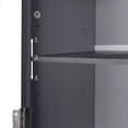 thumbnail image 7 of Tcbosik A Smoke Double Door Cabinet,for Bathroom Storage, Gray, 7 of 7