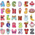 thumbnail image 1 of 26 Pack Colored Iron On Patches (Letters A-Z) for Clothing, 1 of 5