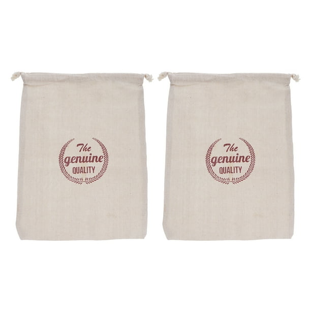 2 unidades con cordón de mano bolsa de pan reutilizable bolsa de pan de pan práctico bolsas de almacenamiento
