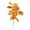 C, variant on 34CM Artificial Fall Maple Leaves Stem Plants, Fake Leaves Autumn Greenery Branches Orange Leaf Silk Faux Foliage DIY Stems for Halloween Thanksgiving Christmas