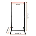 thumbnail image 3 of XIANERS Power Tower Pull Up Bar Stand 10 Molds , Adjustable Height 58" - 85" Strength Training Workout Equipment Home Gym Strength Training Fitness Equipment MAX Capacity 1763LBS (41.3"WIDE), 3 of 9