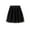 Black, variant on Women's Elastic Waist Layered Tulle Tutu Mini Skirt Mesh Layered Short Skirt Red S