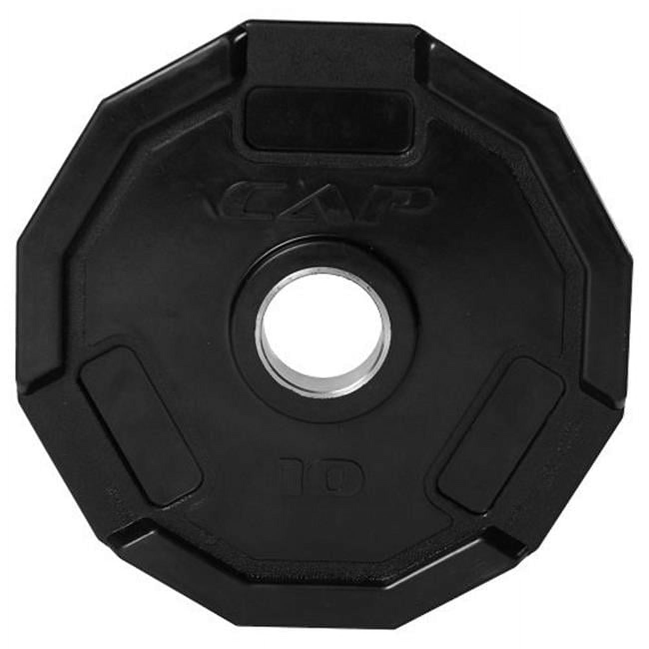 Lifeline Olympic Rubber Grip Plates for Easy Grip, Impact Resistance and Equipment Protection - 5 LBS