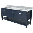 thumbnail image 4 of Dreamline VFCM722234RWMNB Continuum 72" Free Standing Double Basin Vanity Set - Blue, 4 of 5