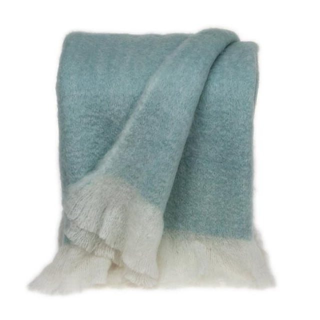Parkland Collection THRE21192 52 x 67 Po Stella Transition Bleu Tissé à la Main Jeter