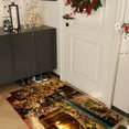 thumbnail image 5 of HongHeng Christmas Clearance Under $5.00Christmas Door Mat Holiday Decoration Floor Mat Living Room Bathroom Non-slip Mat Foot Mat Shoe Cabinet Carpet Christmas Holiday Decorations, 5 of 6