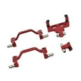 thumbnail image 3 of TISHITA 4Pcs 1:16 Servo Mount Metal Car Modified Steering Gear Holder for C64 RC Car red, 3 of 8