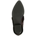 thumbnail image 5 of Journee Womens Wynette Western Pointed Toe Cuban Heel Slouchy Comfort Ankle Booties, Widths Available, 5 of 9