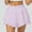 Purple, variant on hoksml Beach Skirt,Women's Fake Two-piece Running Casual Summer Sports Exercise Cycling Shorts Gym Yoga Tennis Skirt (including Pocket)