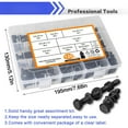 thumbnail image 6 of 120pcs 5/16"-18 Nuts and Bolts Assorted Set, Heavy Duty Machine Hex Flat Head Screw & Lock Washer Kit, 6 of 7