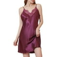 thumbnail image 6 of IFNND Women Sexy Lingerie Satin Nightgown Ladies Sleepwear Pajamas Housecoat Nightgown, 6 of 9