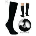 thumbnail image 6 of Gustave Knee High Compression Socks for Women & Men Circulation (3 Pairs)10-20 mmHg is Best Support for Athletic Running Cycling Medical and Travel, S/M, 6 of 10