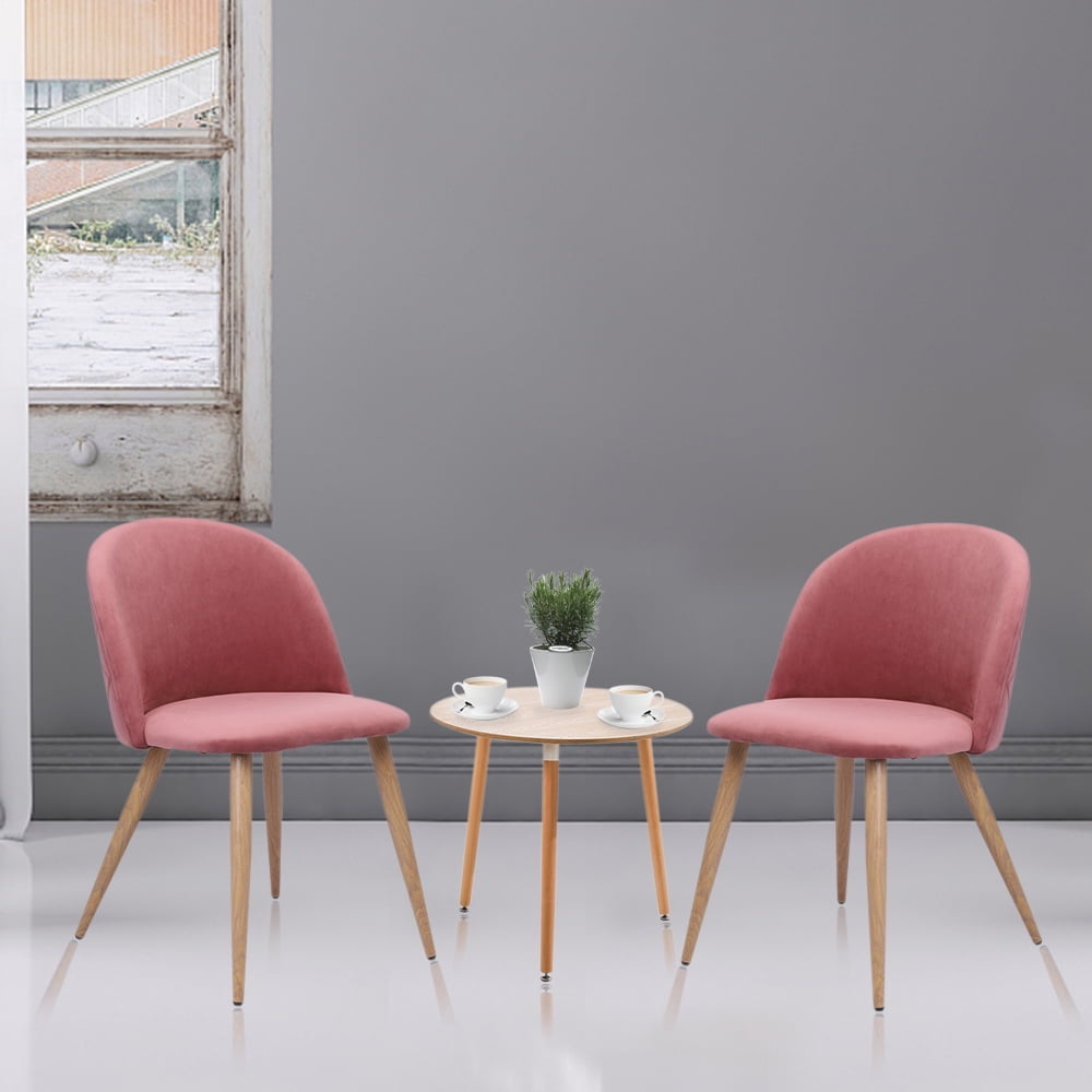 Topcobe Dining Chairs Set of 2, Modern Soft-clad Lounge Bar Chair for