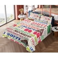 thumbnail image 4 of Ambesonne Poop Emoji Fitted & Top Sheet Set with Shams, Funny Concept Poo Piles, Cream Hot Pink Umber, 4 of 5