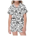 thumbnail image 4 of WEAIXIMIUNG Children's Hand Painted Sketching And Coloring DIY Hand Painted Pajama Set 150, 4 of 4