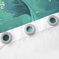thumbnail image 3 of Erosebridal Cartoon Axolotl Curtains for Living Room,Marine Animal 30%-50% Blackout Curtains Set of 2 (38x45),Ocean Theme Decor, 3 of 6