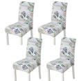 thumbnail image 1 of 4 fundas para sillas, funda elástica estampada para silla de comedor, lavable y extraíble para cocina, hotel, restaurante, ceremonia, 1 of 4