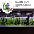 thumbnail image 4 of Raindrops Set of 3 Purple Artificial Fish Tank Plants for Aquarium Decoration, 4 of 4