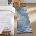 thumbnail image 3 of Yayeee Runner Rug for Bedroom 2'x6' Machine Washable Hallway Non Slip Mat, Trees in The Night, 3 of 8