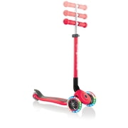 Globber - Primo Foldable Scooter With Motion Activated Lights, Red
