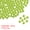 Green, variant on REGALWOVEN Acrylic Round Beads Loose Bubble Craft Bead Assorted Candy Colors for DIY Jewelry Making White