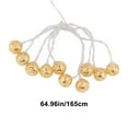 thumbnail image 2 of Vacemry Under $5 Iron Christmas String Lights, LED Mini Ball Fairy Lights Battery Operated, Decorative Lighting for Indoor Outdoor Use, Holiday Party Decoration String for Festive Atmosphere, 2 of 6