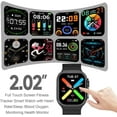 thumbnail image 6 of Stellaya Watch Smart Watch for Men, Stellaya Smartwatch Military, 2025 New Multifunctional Men Women's Smartwatch, Men's Waterproof Digital Sports Watchs with Heart Rate Monitor, 6 of 8