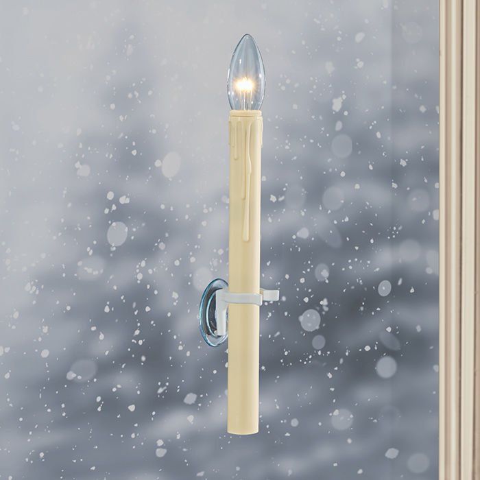 Streetside Brightness Suction Cup Cordless LED Window Candles Walmart