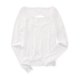 thumbnail image 1 of Aeropostale - Camiseta básica para mujer con espalda de ganchillo, color blanco, XS, 1 of 2