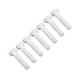 thumbnail image 1 of 10pcs M10 * 25 Tornillos de plástico cabeza Tornillos hexagonales Tornillos hexagonales Herramienta blanca Yotijar Los tornillos de titanio, 1 of 9
