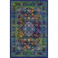 thumbnail image 2 of Rugs.com Calypso Collection Rug – 4' x 6' Navy Blue Medium Rug Perfect For Entryways, Kitchens, Breakfast Nooks, Accent Pieces, 2 of 8