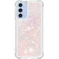 thumbnail image 2 of Compatible with Samsung Galaxy A15 5G Liquid Case Glitter Cute Phone Case Shiny Floating Quicksand Shockproof Protective Soft TPU Girly Women Case for Samsung Galaxy A15 5G Star Pink YB, 2 of 7